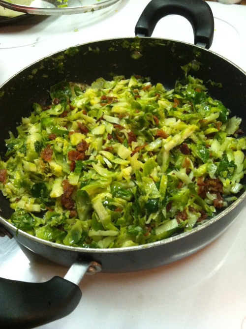 Bacon Bit Brussels Sprouts